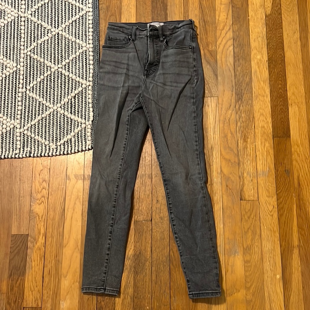 Everlane high rise skinny jeans